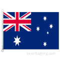 100% polyster 90 * 150 CM Australien banner Australien flaggor